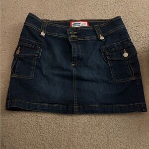 Vintage Old Navy Dark Blue Mini Skirt